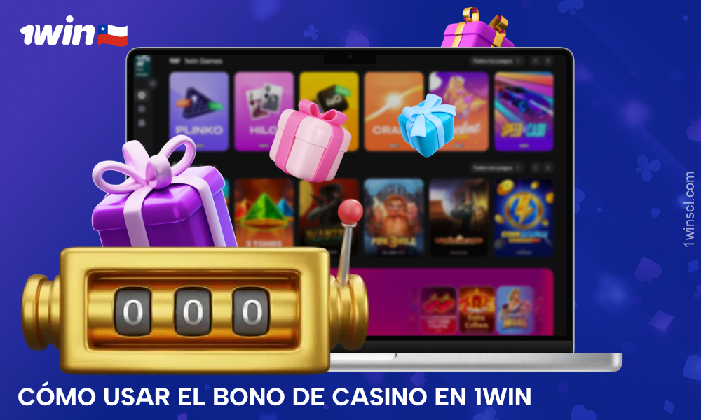 Para utilizar 1Win bono de casino en Chile debe registrarse, hacer un depósito y seguir los requisitos de apuesta