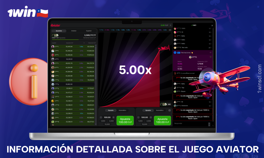 1win Aviator en Chile es un juego de choque dinámico con reglas fijas, soporte de moneda local y la oportunidad de ganar a lo grande